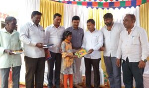 Distribution of textbooks to students