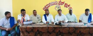 Press conference of platform leaders of dalit organizations