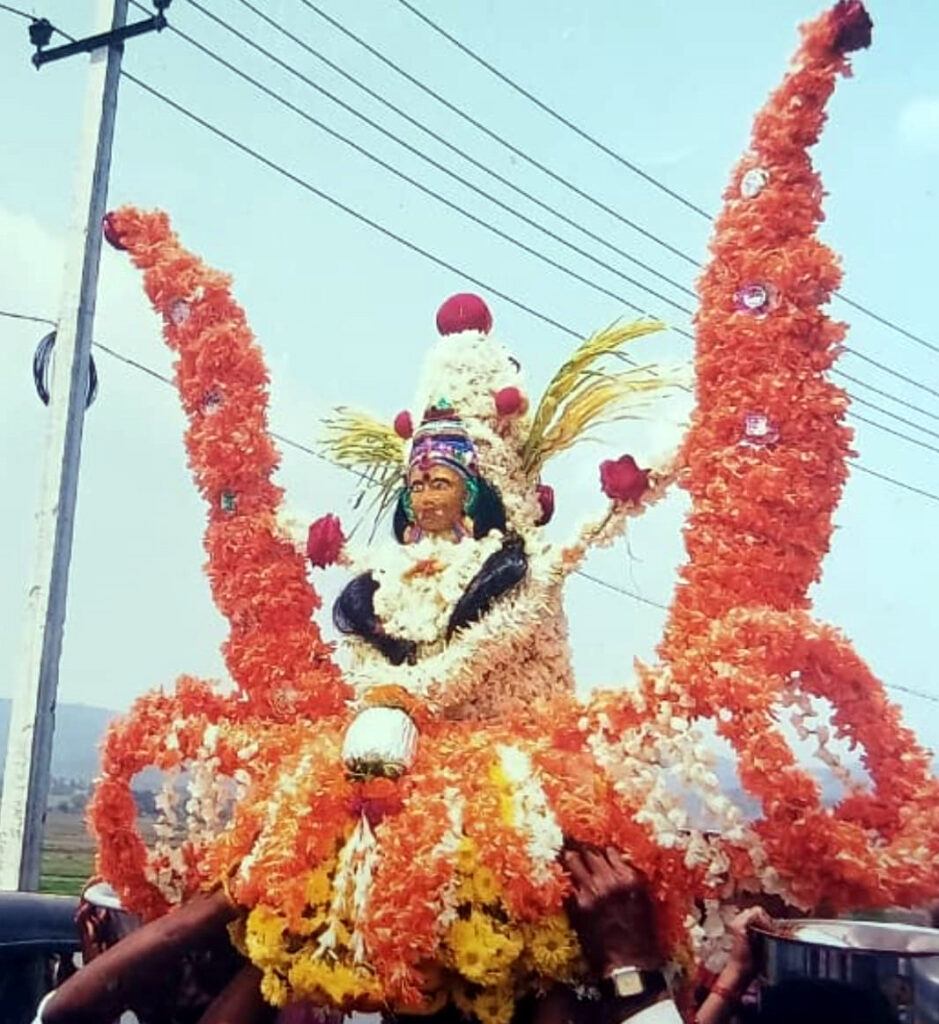 ಶ್ರೀ ಕರುಮಾರಿಯಮ್ಮ ದೇವಾಲಯದಲ್ಲಿ ಕರಗ ಮಹೋತ್ಸವ