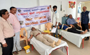 ಜಿಲ್ಲಾ ಕಾರಾಗೃಹದಲ್ಲಿ ರಕ್ತದಾನ ಶಿಬಿರ ಕಾರ್ಯಕ್ರಮ